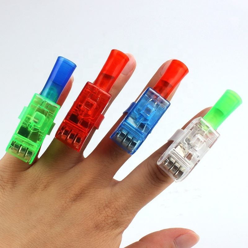 LED Projection Finger Light Lamp Toy (Pack Of 5)