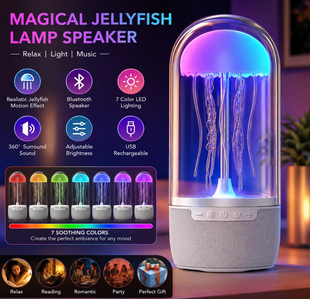 Wireless Speaker Jellyfish Design